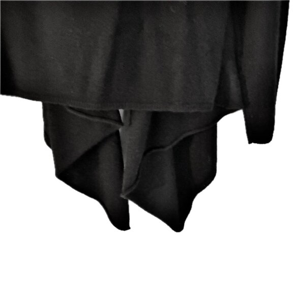Tahari Black 100% Cashmere Flyaway Cardigan Sweater Women's M - Picture 7 of 7